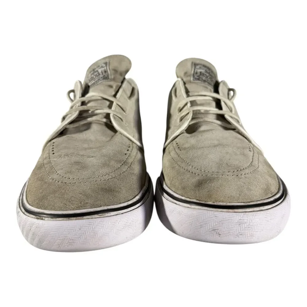 Nike SB Zoom Stefan Janoski Size 14 Summit White Black Skate Shoes Sneakers